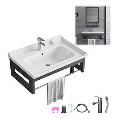 Lavabos Alta Calidad Minimalista Modernos Cerámica Con Grifo | Envío gratis