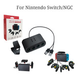 Para Nintendo O Switch/wiiu/pc/ngc 3 En 1, 4 Puertos Usb Par