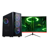 Pc Gamer Concórdia Monitor 23,6  I5 10400f 8gb 240gb 1660