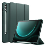 Jetech Funda Porta Lapiz P/ Galaxy Tab S9 Fe Plus 12.4 Verde