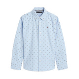 Tommy Hilfiger- Oxford Dobby Shirt In Blue