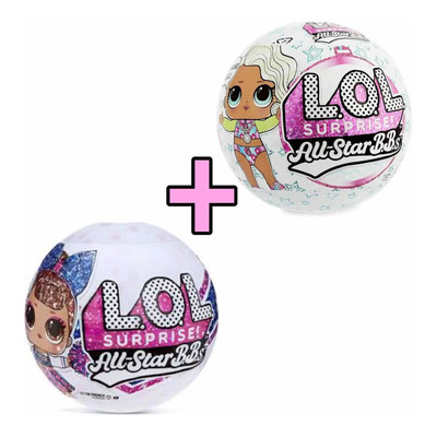 Lol Surprise All Star Bbs Paquete 2 Bolas Original | Meses sin interés