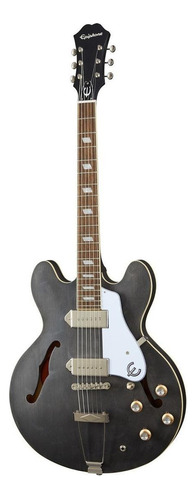 Guitarra Elétrica EpiPhone Original Collection Casino Worn De  Bordo Ebony Desgastado Com Diapasão De Louro Indiano