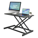 Zingvic 32 Inch Standing Desk Adjustable Height Converter- .