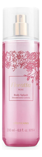 Body Splash Desodorante Colônia Floratta Rose 200ml Volume Da Unidade 200 Ml