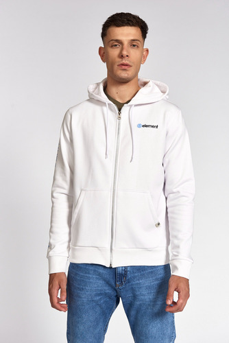 Campera Element New Horizon Zip Hood Hombre