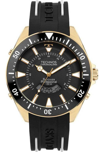 Relógio Masculino Technos Skydiver Wt2050ah/2p - Dourado