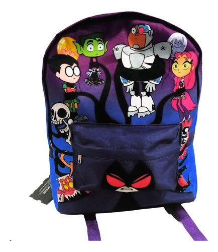 Mochila Teen Titans Go - Jovenes Titanes Dc Comics Oficial