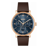 Reloj Para Hombre Boss 1514126 1514126 Marrón