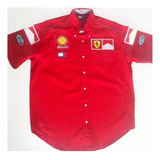 Camisa Team Ferrari Formula 1 Original 2001 Tommy Hilfiger