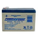 10 Piezas Power Sonic Ps1270 12v, 7ah  Power Sonic 