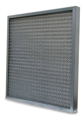 Filtro Aire Lavable Metálico Galvanizado 24x24x2  | Merv 8