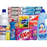 Kit Básicoprodutos Limpeza E Higiene 15 Produtos+brinde