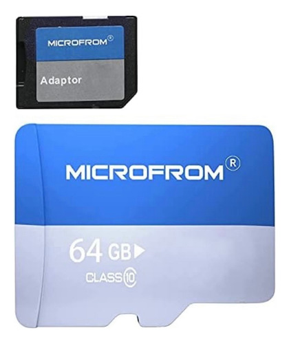 Tarjeta De Memoria Microfrom Sd64gb Ultra Con Adaptador