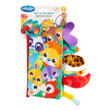 Libro Sensorial Bebe Colas De Animales Didactico Playgro