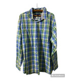 Camisa Tommy Hombre Cuadrille Talle Especial Xl