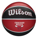 Balón Baloncesto Wilson Team Tribute Nba Basketball #7 Roja