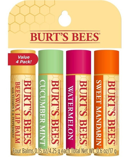 Pack Bálsamo Labial Burt's Bees Superfr - g a $5438