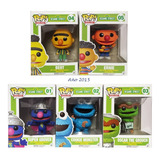 Funko Pop Plaza Sesamo 5 Pop Colección Año 2015 Originales