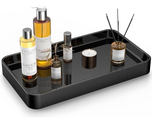 Vanity Tray For Bathroom, 10  Ceramic Soap Dispenser Tray Fo