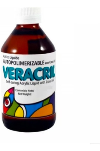 Acrílico Monomero Para Coronas Veracril Autocurado 110ml