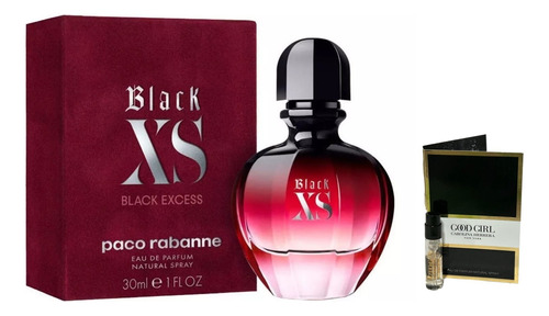 Paco Rabanne Black Xs For Her Edp 30 ml Para  Mujer 3c