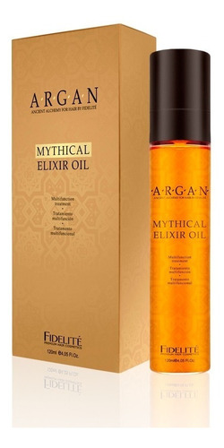 3 Elixir Oil Multifuncion  Argan By Fidelite X 120 Ml.