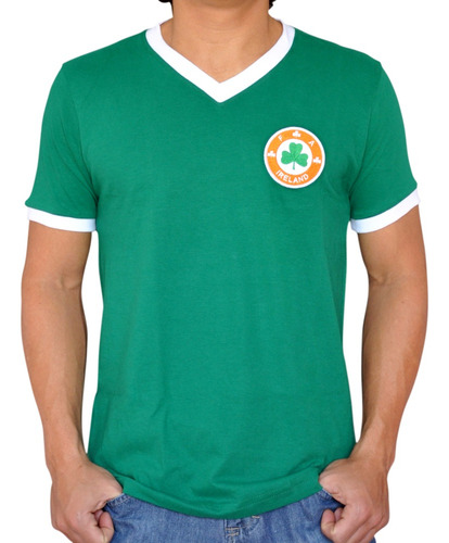 Camisa Masculina Retrô Irlanda 1990 - Icon Edition