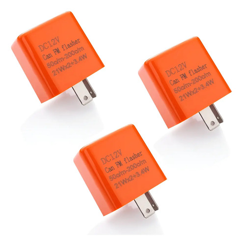 3 Flasher Relay Led Motos Destellador Ajustable Direccionale