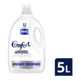 Amaciante Concentrado Comfort Perfect White 5l