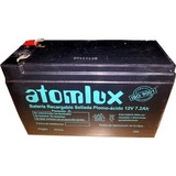 Bateria De Gel Recargable Atomlux 12v 7,2ah Ups Alarma Luces