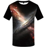 Galaxy Camiseta Universo T-shirt Espacio Tee Nebulosa Camise