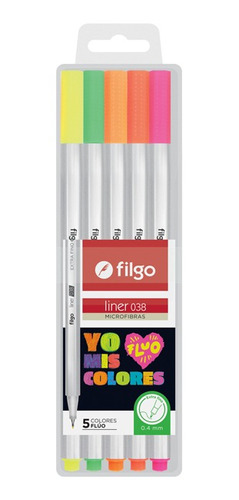Microfibra Filgo Liner Fluo X5 - Woopy