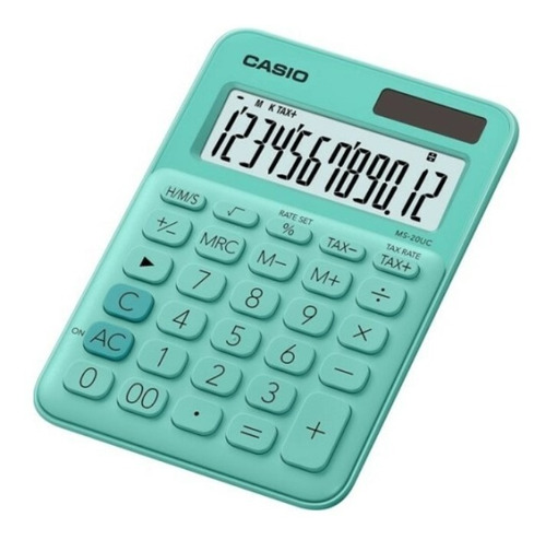 Calculadora Casio Escritorio Ms-20uc 12 Digitos Mediana