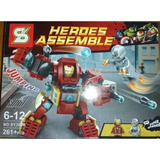Heroes Assemble 261 Piezas P/armar Robot