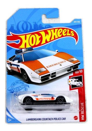 Hot Wheels - Treasure Hunt - Lamborghini Countach Police Car