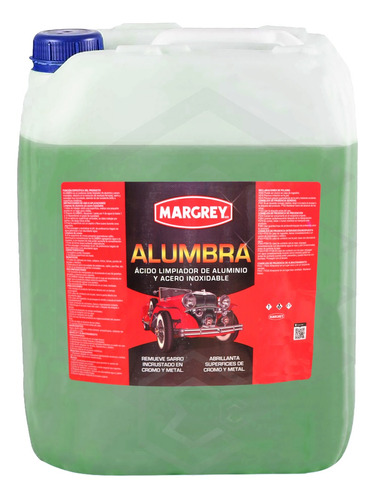 Alumbra Acido Limpiador De Aluminio Y Acero Inoxidable 25lt