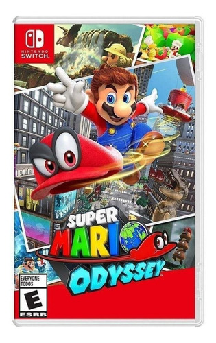 Super Mario Odyssey Nintendo Switch Físico Novo Lacrado Nf