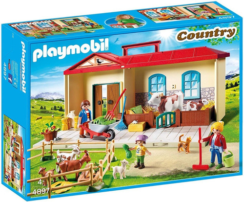 Playmobil 4897 Country Maletín De Granja 
