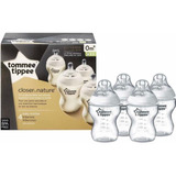 Biberones Mamilas 9oz Recien Nacido 4 Pza Bebe Tommee Tippee