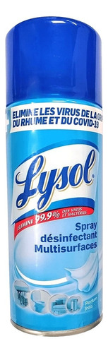 2 Pz Lysol Desinfectante Bacterial 346gr Crisp Linen    