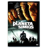 El Planeta De Los Simios Tim Burton Pelicula Dvd