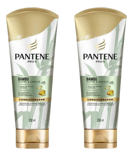 Condicionador Pantene 250ml Bambu-kit C/2un