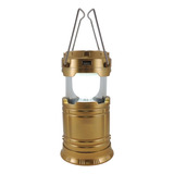 Lampião Xingu 6 Led 3w C/ Lanterna Xv3097 Cor Dourado 110v/220v