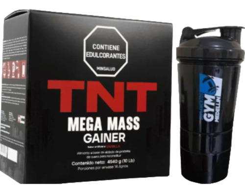 Tnt Mega Mass Gainer 12 Lbs + Obsequio + Envió Gratis