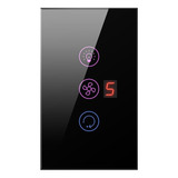 Wifi Smart Switch Ventilador Negro