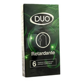 Condones Duo Retardante Caja Con 6 Unidades