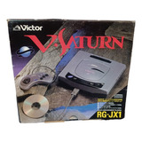 Consola Sega Victor Saturn Videojuego Con 3 Discos 