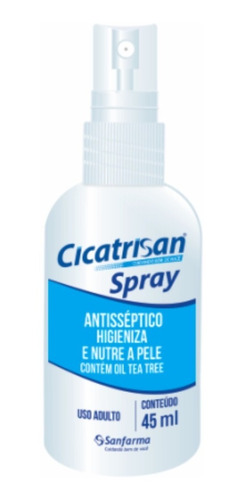 Kit 3 Sprays Antissépticos Cicatrizante P/ Ferida Machucado