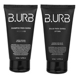 Kit Barba Shampoo E Balm Black Barba Urbana - B.urb